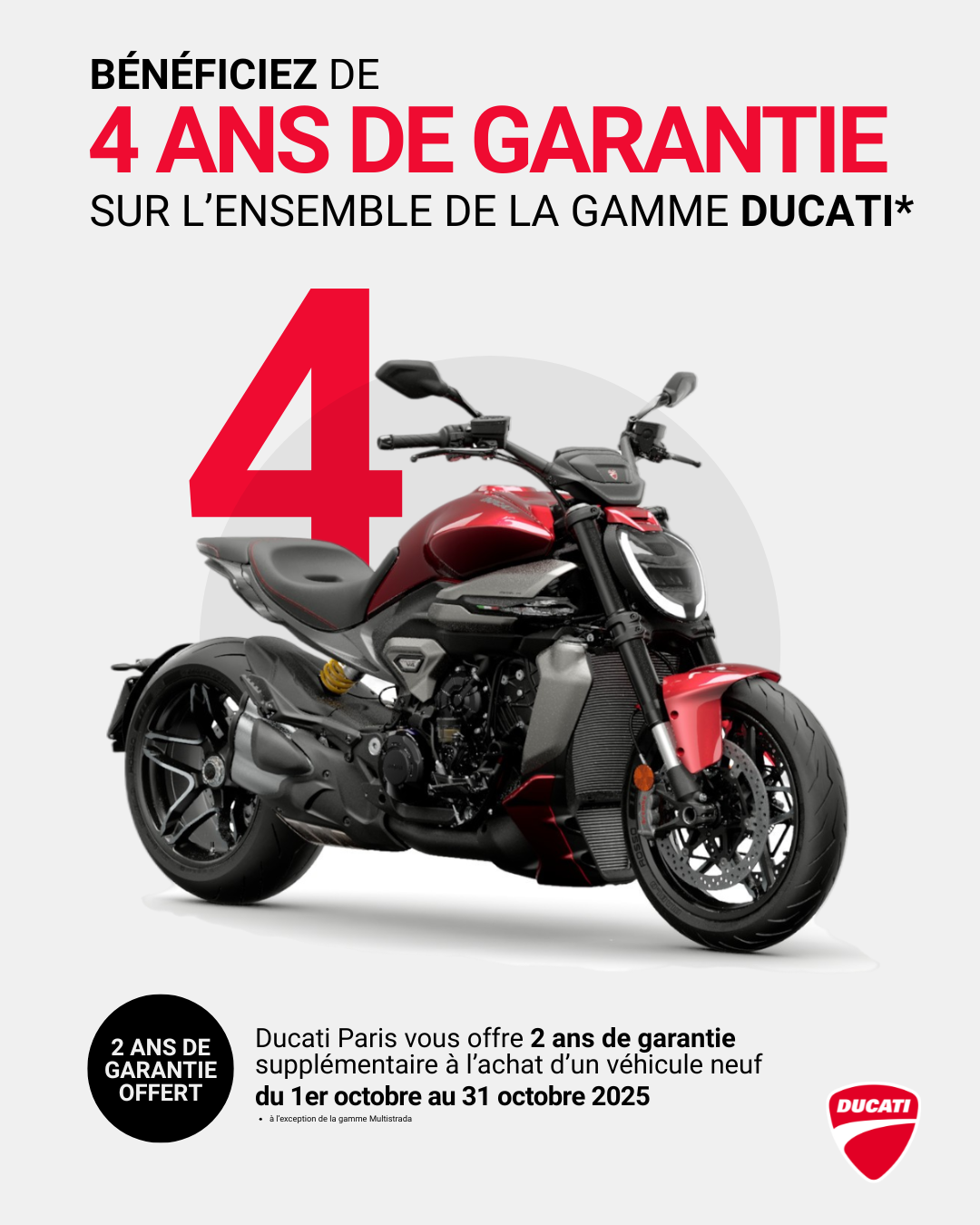 GARANTIE 4 ANS